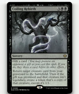 FOIL - MTG Coiling Rebirth #86 - Bloomburrow - Foto 1 di 1