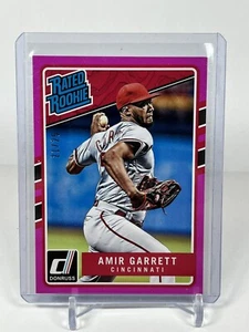 2017 Panini Donruss Chronicles Rated Rookie Amir Garrett #236 21/25 - Picture 1 of 3