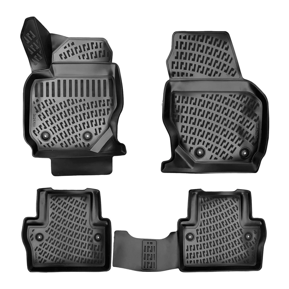 Alfombrillas De Goma Negras Para Volvo XC40