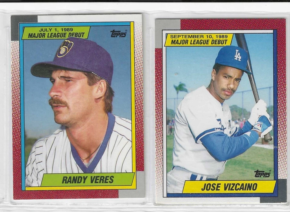 1990 Topps Major League Debut ‘89’ Baseball Cards U-Pick - Image 1 of 1