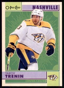 2022-23 UD O-Pee-Chee OPC Retro #479 Yakov Trenin - Nashville Predators