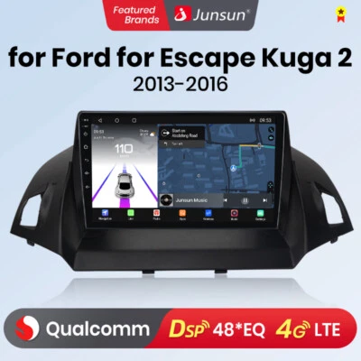 4+64GB 8 Kern Android 13 Auto radio für Ford Kuga Escape C-Max MK2 2012-2019  - Bild 1 von 4