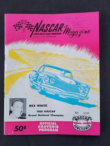 1961 NASCAR Grand National Orange Speedway Program, Cotton Owens Win #5 - Bild 1 von 13