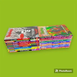 R.L Stine Lot of 18 Goosebumps Books See details for Titles - Picture 1 of 6