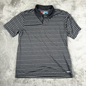 Polo Wrangler Uomo Breathe-on Righe Medie Navy Bianco Maniche Corta - Foto 1 di 5