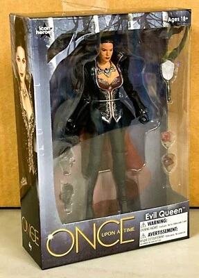Once Upon a Time Evil Queen 公仔图标英雄 ABC Studios 系列 1 全新 — 第 1/3 张图片
