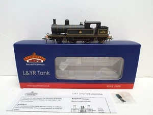 BACHMANN 31-167DC L&YR 2-4-2TANK 50795 BR NEGRO E/E DESGASTADO DCC CAJA (OO2326) - Imagen 1 de 7