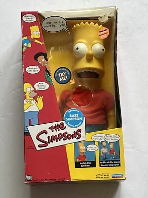 Figura interactiva Playmates 2000 Bart Simpson hablando 15" Foto 1 de 4
