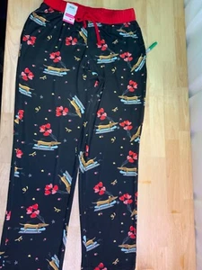 New Men's Celebrate Valentine's PJ Pants Dachshund on Skateboard has ❤️Balloons* - Picture 1 of 3