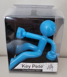Key Pete By Peleg The Magnetic Man Key Holder 3D Fridge Magnet, Blue - Picture 1 of 1