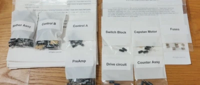 Pioneer RT-909 восстановление ремонт сервисный комплект ремонт конденсатор катушка RTR - Изображение 1 из 4