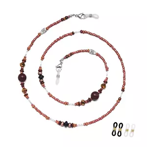 Eyeglass Chain for Women Pearl Beaded Glasses Chain Eye Glasses Holders Aroun... - Picture 1 of 12