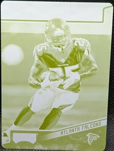 ITO SMITH 2018 Panini Playoff Rookies RC PRINTING PLATE SP #1/1 Falcons One of
