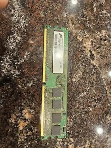 512MB Micron PC2 5300 DDR DIMM Memory Stick Mt8htf6464ay S-667b8 - Picture 1 of 2