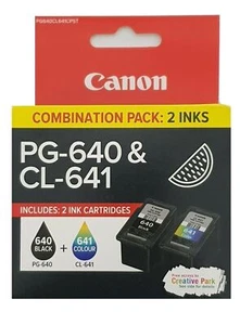Canon PG-640 + CL-641 Ink Cartridges - New - Genuine - PG640 / CL641 Combo Pack - Picture 1 of 1