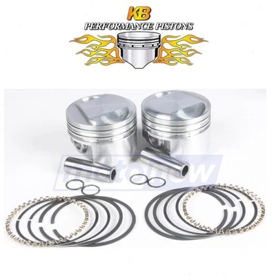 KB Cast Piston Set for 1998 Harley Davidson FLHRCI Road King Classic - is Foto 1 de 4