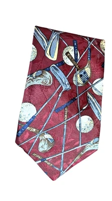 Corbata deportiva de golf renacentista hecha a mano para hombre Foto 1 de 2