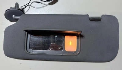 2008-2010 Saturn Vue Left Driver Side Gray Lighted Sun Visor OEM - Image 1 of 4