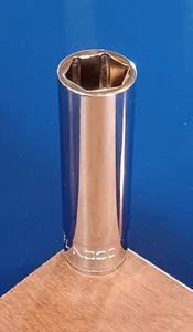 Icon 1/2" Drive 6 Pt. Deep Socket Polished Chrome Pick a Size NEW MM Metric - Bild 1 von 1