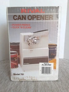 Vintage Rival Modell 781 Click N Clean Dosenöffner Neu im Karton - Bild 1 von 5