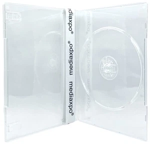 Lot de 7 étuis DVD uniques SLIM SUPER transparents - Photo 1/3