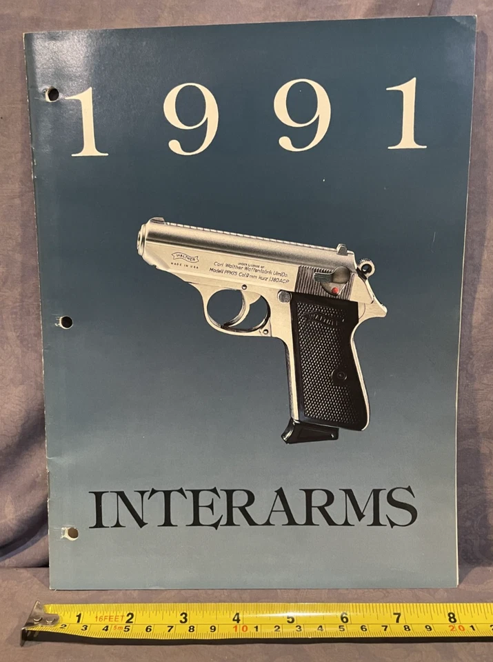 Interarms 1991 firearms catalog Bersa Howa Walther - Image 1 of 4