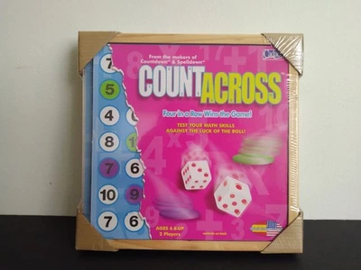 Cadaco Count Across Math Challenge Dice Educational Game Add Multiply 4 In A Row - Image 1 of 4