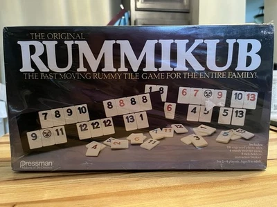 New Sealed The Original Rummikub Vintage Boardgame - Pressman 1980's - Image 1 of 4