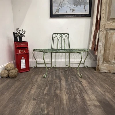 Victorain Half Round Tree Surround Garden Bench - Image 1 of 4