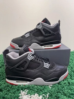 Talla 10.5 - Air Jordan 4 Retro Bred Reimaginado (FV5029-006) Foto 1 de 4