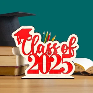Handmade 2025 Graduation Sign Graduation Desktop Decoration Graduation Season - Picture 1 of 12