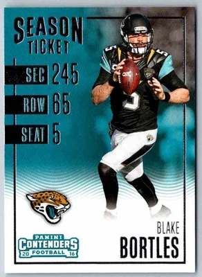 2016 Contenders Blake Bortles #95  Football Card - Image 1 of 2
