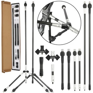 Bogenschießen Recurvebogen Stabilisator Kit 28" 30" Carbon Balance Bar Schießen - Picture 1 of 22