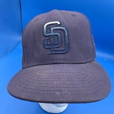 Vintage San Diego Padres New Era Hat OSFM SnapBack Adjustable - Image 1 of 4