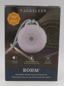 Yogasleep Rohm Portable White Noise Sound Machine 3 Soothing Natural Sounds NEW - Picture 1 of 3