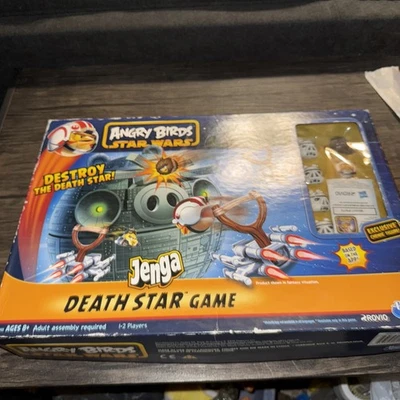 Angry Birds: Star Wars – Jenga Death Star Game Hasbro Complete Great Condition - Image 1 of 4