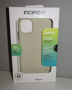 Funda Incipio Dual Pro para iPhone 11 (Hueso-Beige) TOTALMENTE NUEVA EN CAJA - Imagen 1 de 2