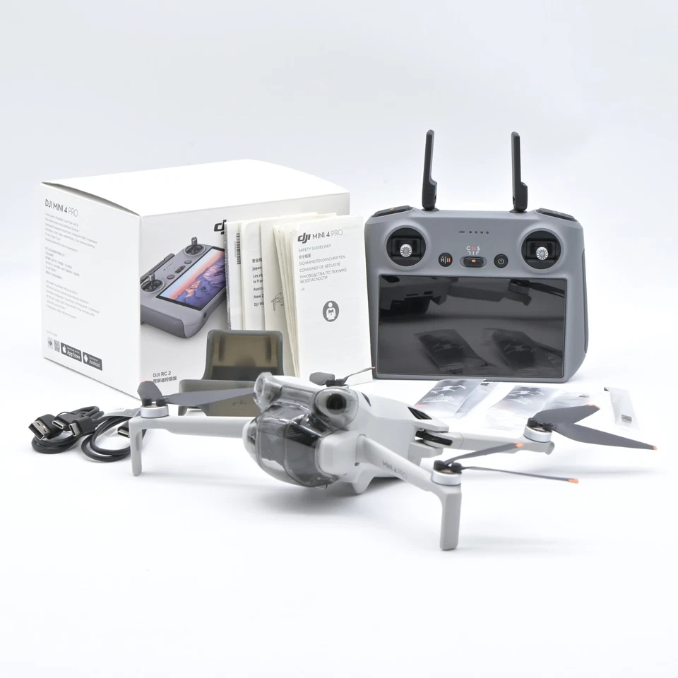 DJI Mini 4 Pro Fly More Combo Plus 4K Drone and RC2 Remote  [Top Mint] #11182 - Image 1 of 4
