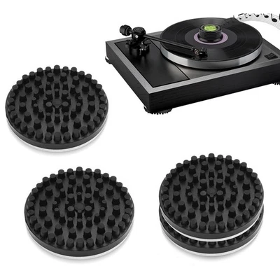 Turntable Record Player Isolation Feet HiFi Speaker Anti-Vibration Rubber Pad - Image 1 of 4