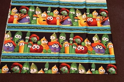 Veggie Tales Cotton Fabric ( 1.5 Yards/44 Wide) - Image 1 of 3
