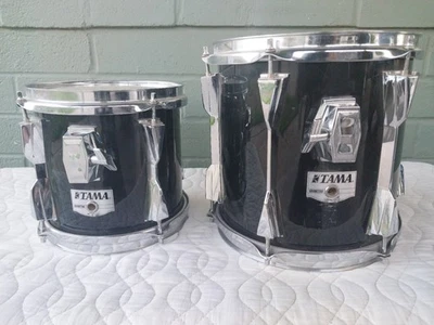 RARE TAMA 8" & 10" GRANSTAR 2 TOMS FOR DRUM SET - Image 1 of 4