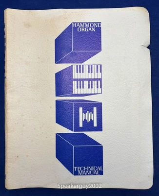 Manual de servicio original de órgano Hammond / 246100 Aurora Classic -- CS1 Foto 1 de 2