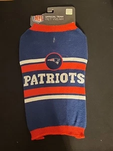 NFL Dog Sweater Warm & Cozy Knit Pet Sweater with NFL Team Logo Size Medium - Picture 1 of 3
