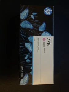 2025 GENUINE HP 771A Light Magenta 775ml Cartridge B6Y19A DESIGNJET Z6200 SEALED - Picture 1 of 3