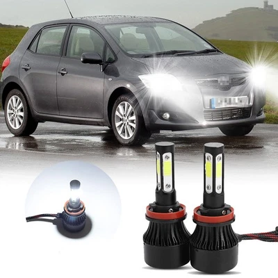 For Toyota Auris  2006-2012 2x H11 Headlight White Dipped Low Beam Bulbs 12v - Image 1 of 4