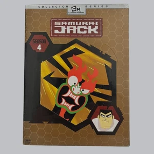 Samurai Jack Season 4 Collector Series DVD Set Cartoon Network New Sealed - Picture 1 of 5