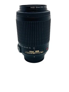 Nikon DX AF-S Nikkor 55-200mm 1.4-5.6G ED Lens w/ 52mm Filter - Picture 1 of 7