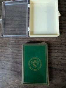 Carte da gioco vintage Clarkson College of Technology sigillate con custodia rigida - Foto 1 di 5