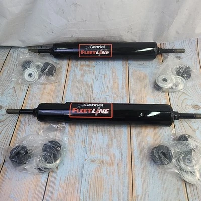 2x Amortiguadores traseros negros Gabriel 85069HD Fleetline para Kenworth Peterbilt Foto 1 de 4
