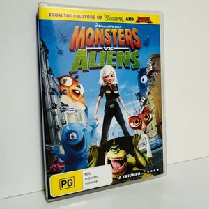 Monsters Vs Aliens (DVD, 2009) Region 4 Free Postage - Picture 1 of 1